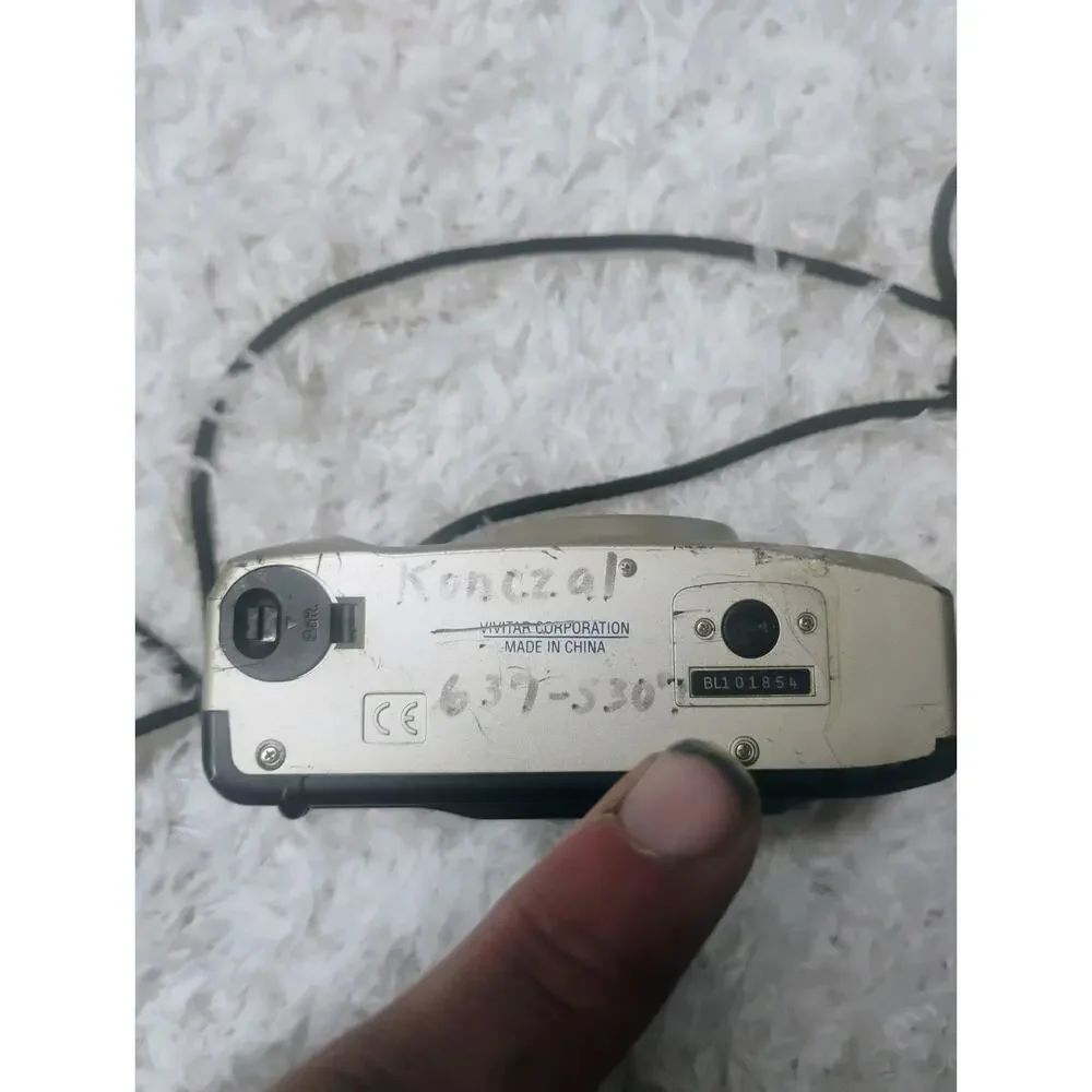 Vintage Vivitar PZ 3110 Day Date 38mm Point & Shoot Film Camera *Tested* Photo